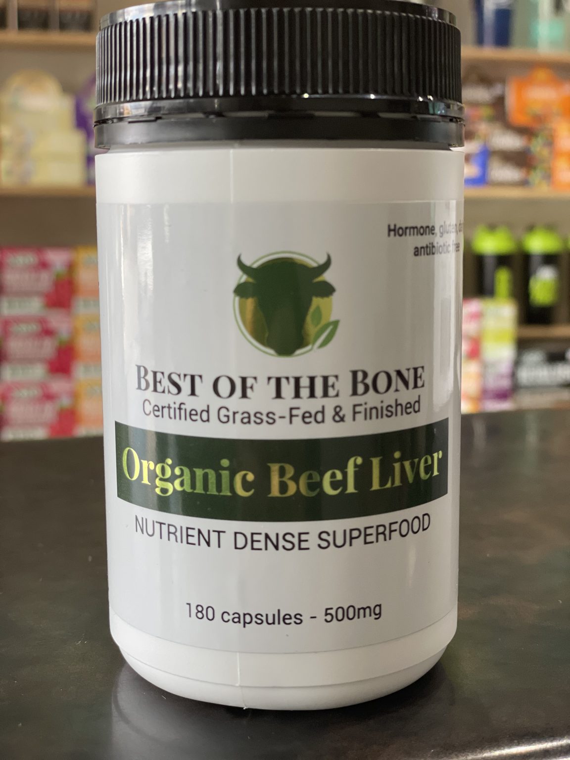 BEST OF THE BONE Organic Beef Liver Capsules – West End Sports Supplements